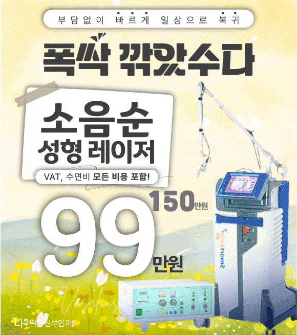 소음순 성형 레이저